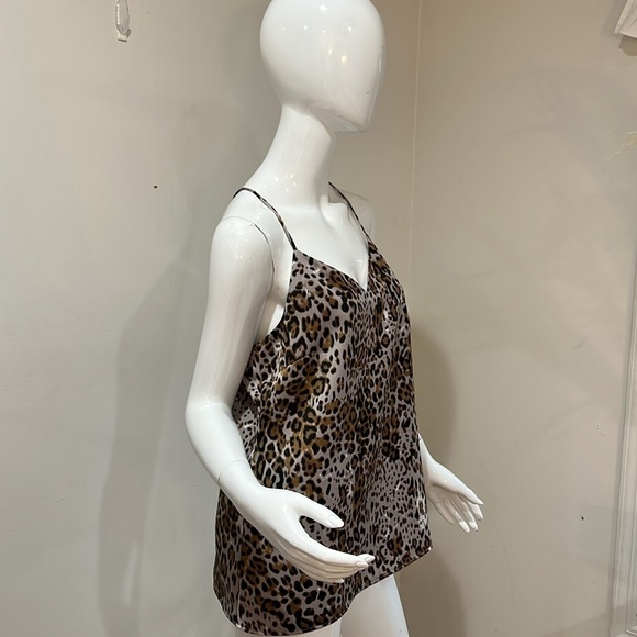New Banana Republic Leopard Print Cami Shell Top - Picture 3 of 8